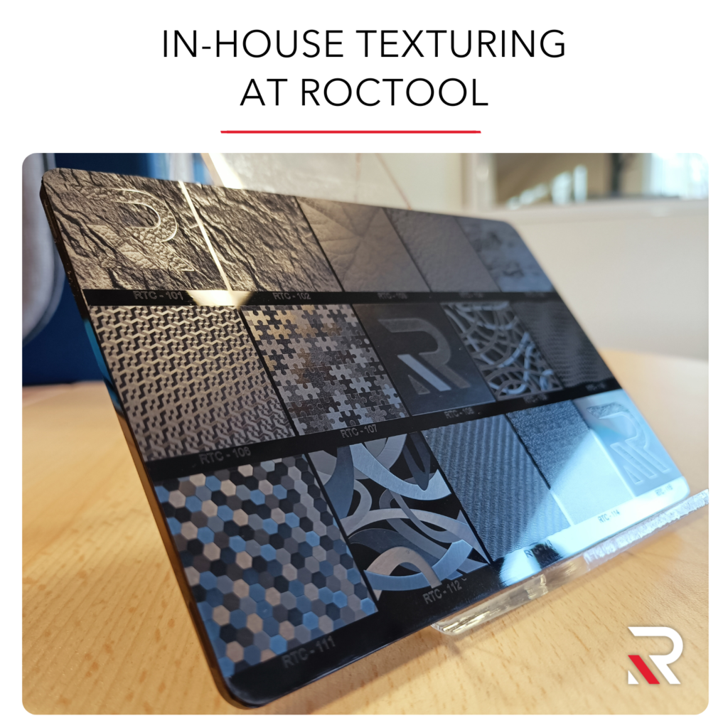 Textures and molding at Roctool