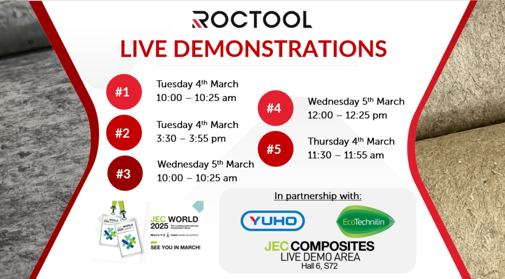 JEC LIVE DEMOS WITH ROCTOOL